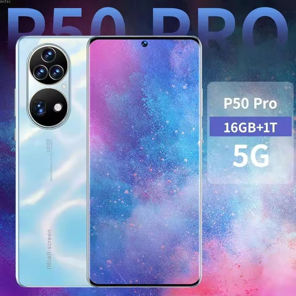 OEM 7.1 Inch Huwei P50 Pro Smartphone 4G 5G Unlock Android Mobile 16GB 1TB Storage Global Version Huwai Cellphone